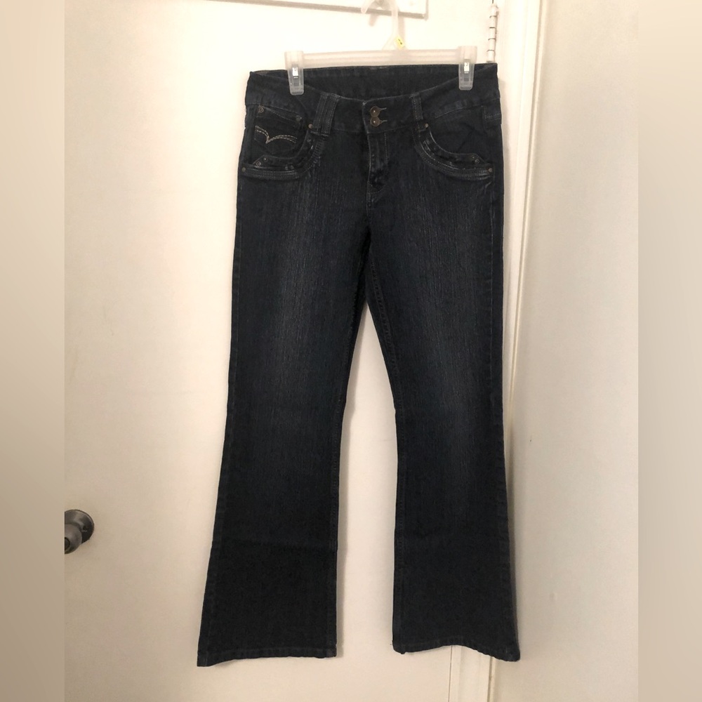 Unbranded low-rise flair jeans